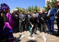 کلنگ درمانگاه شبانه‌روزی (علی بابا مهبودی) در شهرک آزادگان نظرآبا